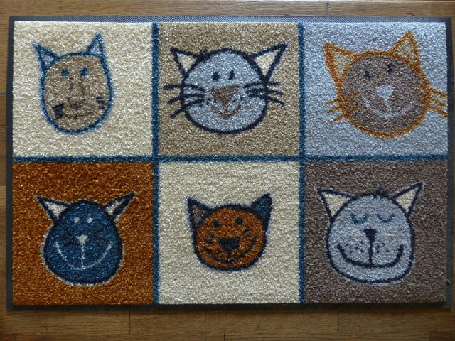 Cat Doormat 
